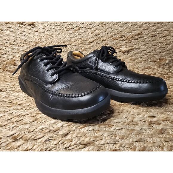 Dr. Comfort Stallion Men\'s 11.5 W Therapeutic Diabetic Black Leather Dress Shoes main image 3